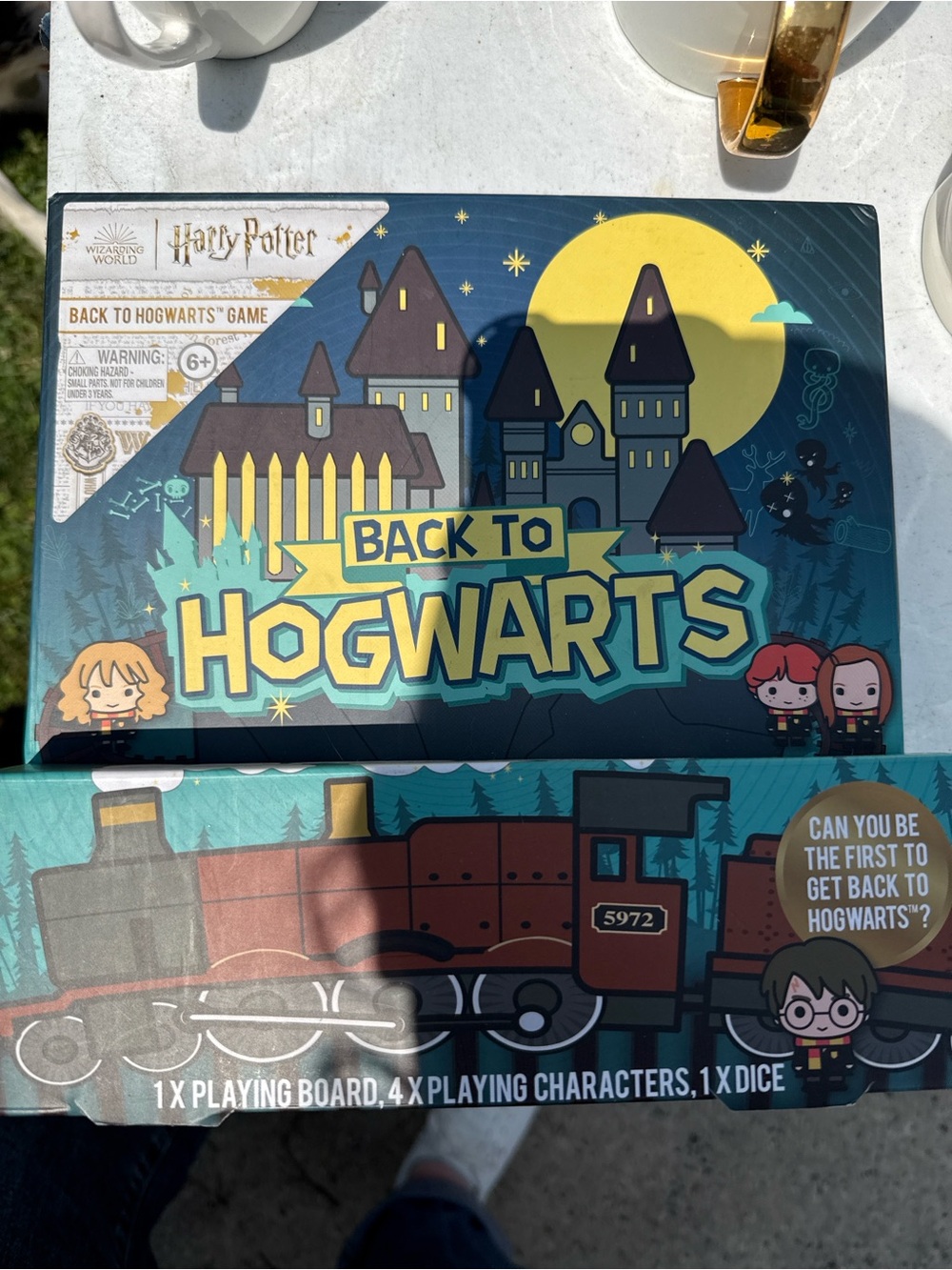 Harry Potter Back to Hogwarts Kids Board Game - Blue